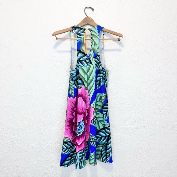 MARA HOFFMAN Dress Small Floral Keyhole S - Picture 7 of 10